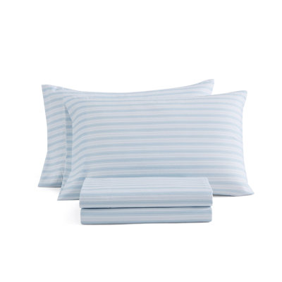 Martha Stewart Printed Cozy Sheet Set