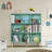 8 Cube Book Shelf,3 Tier Bookshelf With Legs, Modern Open Storage Organizer,Boho Bookcase,Display Cabinet Shelf Free Standing Bookshelves For Bedroom,Living Room,Office-579070867