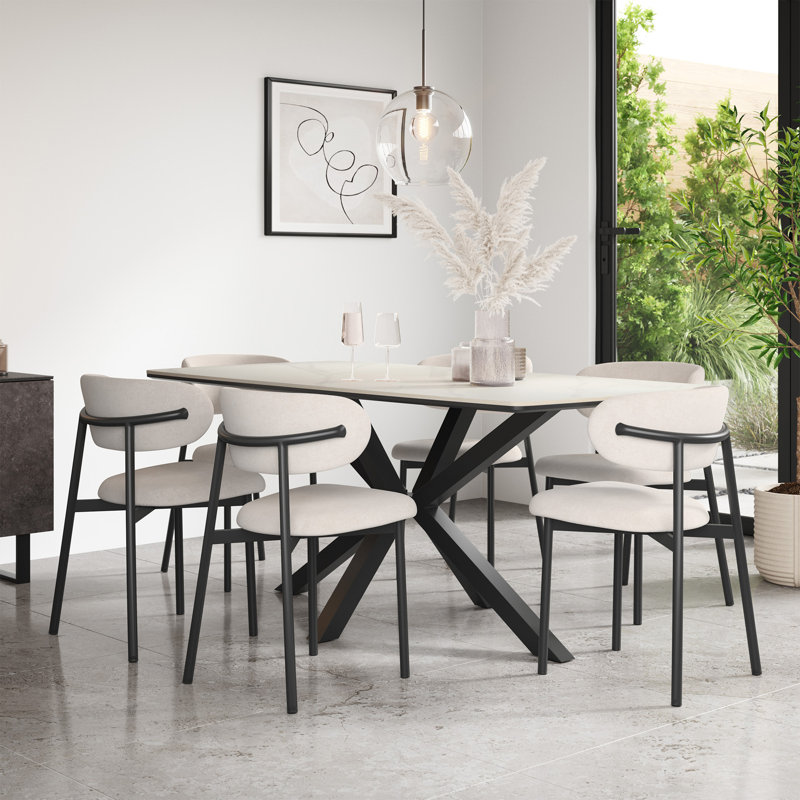 Dining Set, Beige