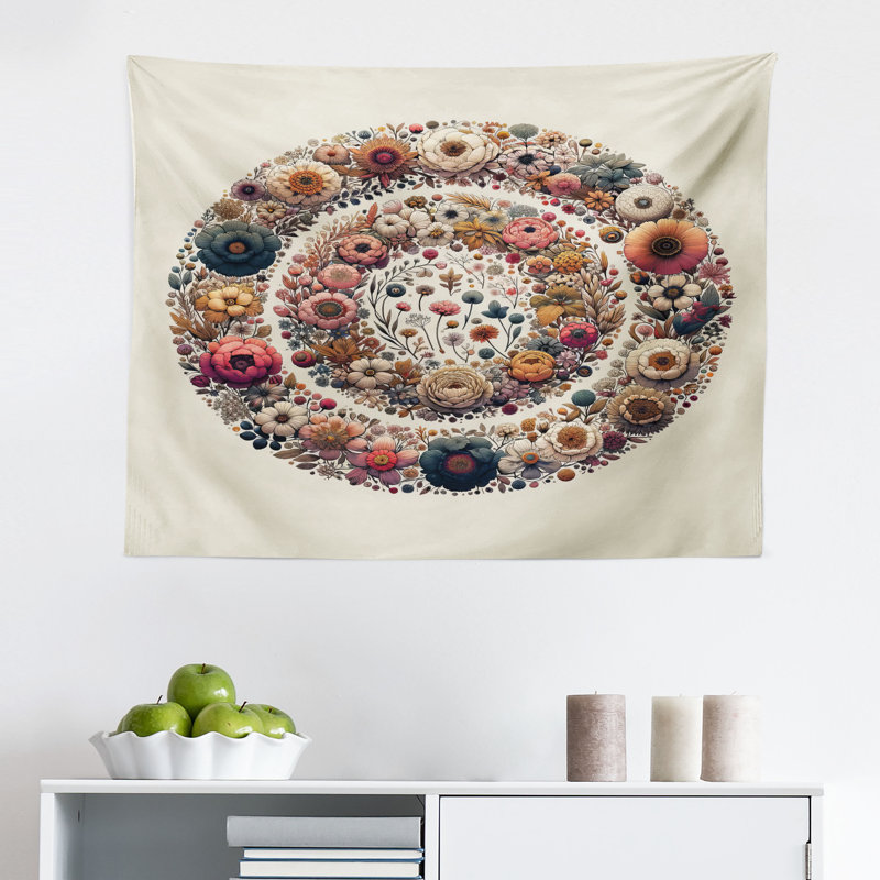 Tapisserie en microfibre, H 30 po x l 45 po