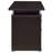 Rochelle Cappuccino 2-Drawer Office Computer Desk-2098782981