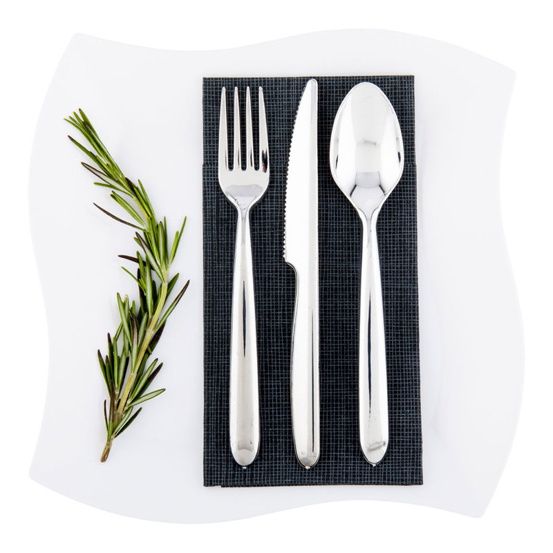 Disposable Knives, Silver