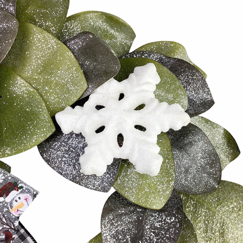 Couronne en maille 20 po Magnolia