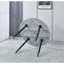 Table extensible, table de salle à manger, pieds en métal, 100/140 / 180X100x75cm