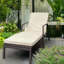 Chaise longue d'extérieur en rotin et osier-129694782