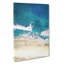 Blacks Beach In San Diego In Abstract - Wrapped Canvas Print-55316282