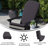 Indoor/Outdoor Rocking Adirondack Chairs with Cushions-721727234