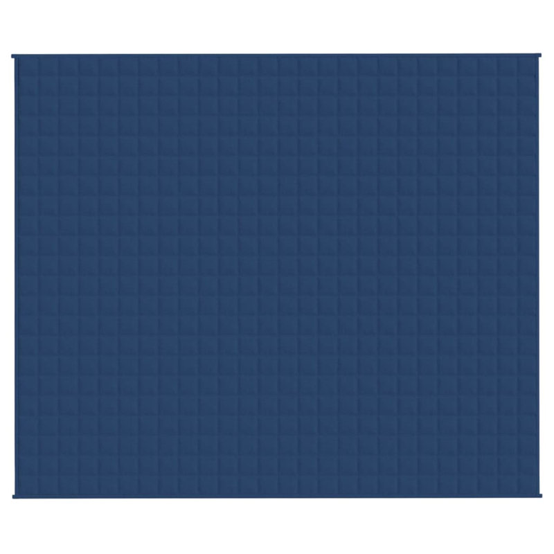 Couverture en tissu , L 86,6 po x L 92,5 po, Bleu