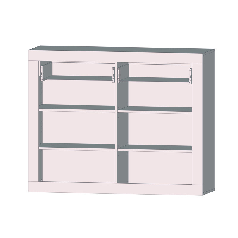 Anwen 12 Pair Shoe Storage Cabinet