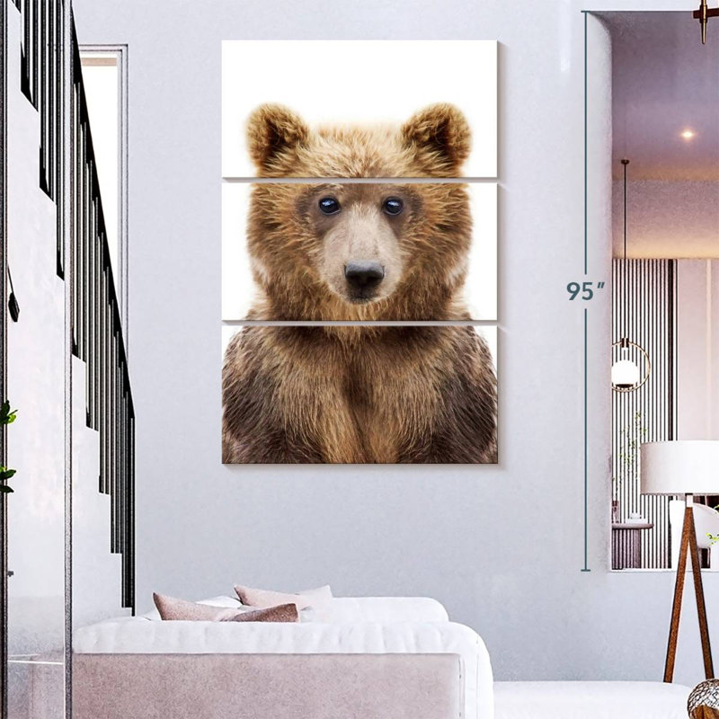 Adorable bébé ours Brampt, H 32 po x l 20 po