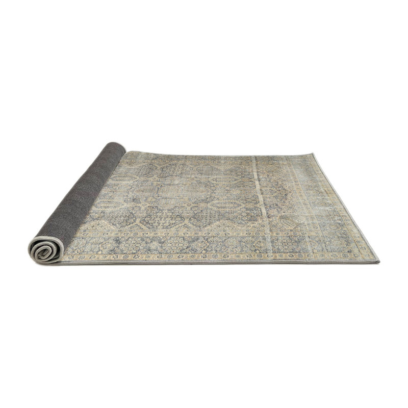 Tapis oriental ivoire Sydni, Carré 6 pi
