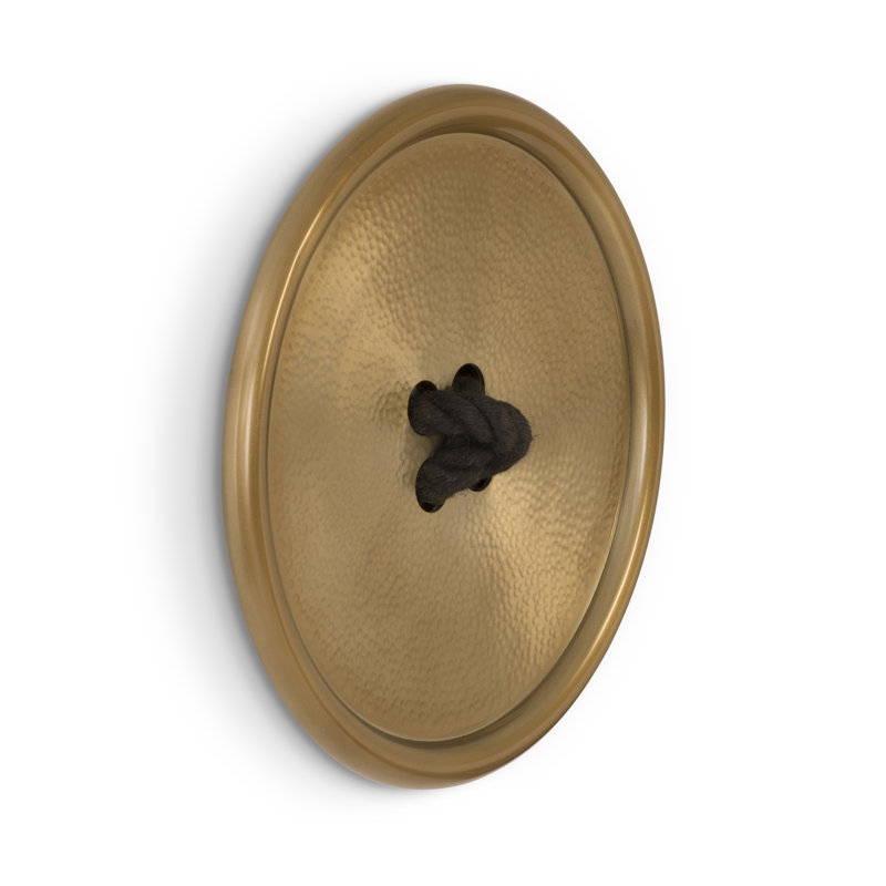 Dimensional Button Tile, Gold