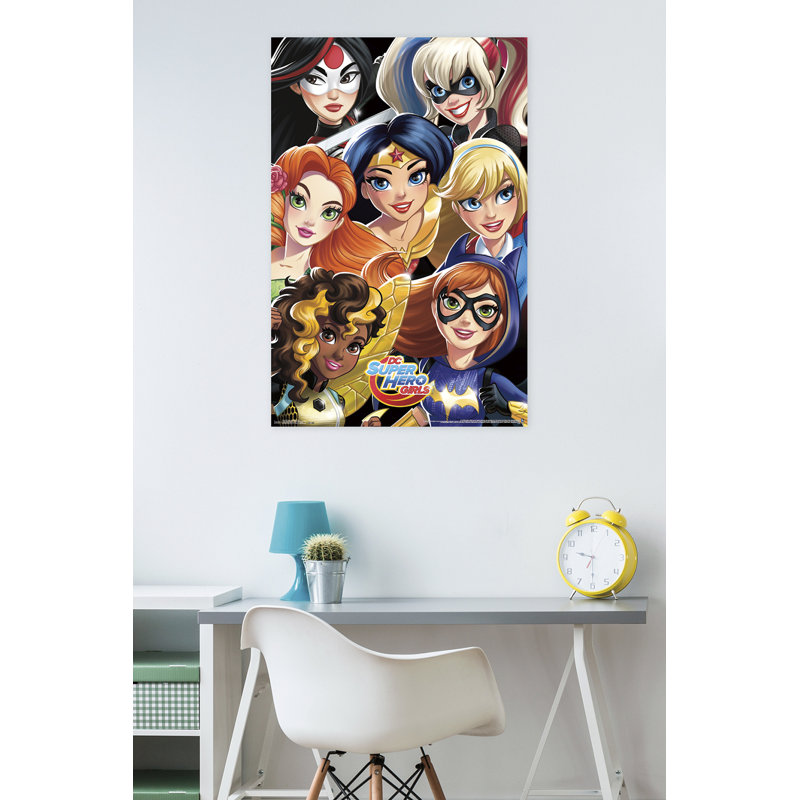 « dc super hero filles »-impression sur papier