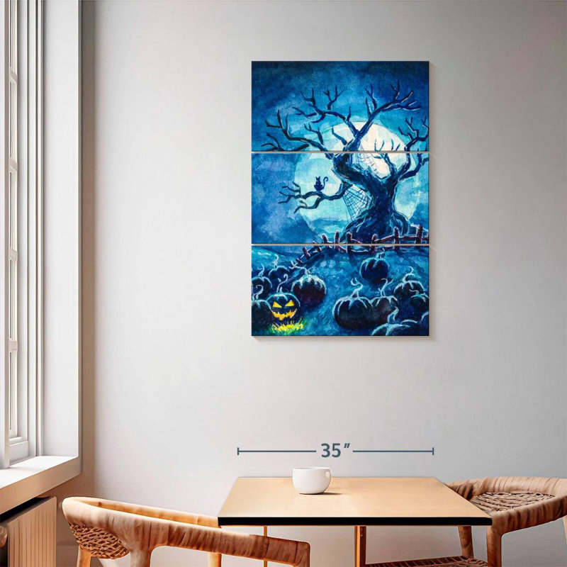 Arbre d'Halloween Lelend, H 57 po x l 36 po