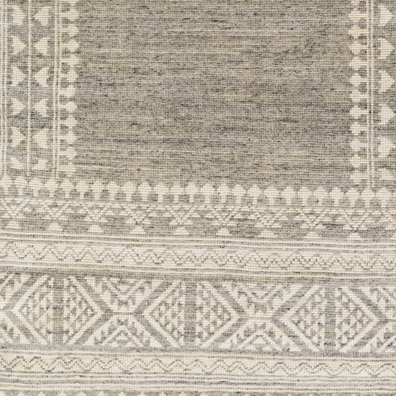 Saahith Wool Southwestern Area Rug, Rectangle 8' x 10'