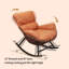 Chaise berçante décontractée Home-111685736-111685737