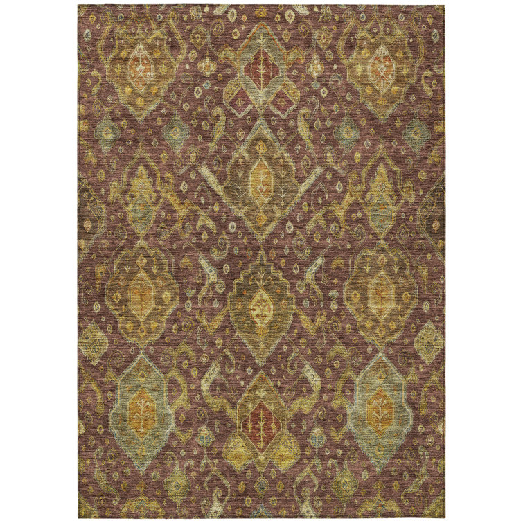 Machine Washable Indoor/Outdoor Mattera ACN2306 Global Rug