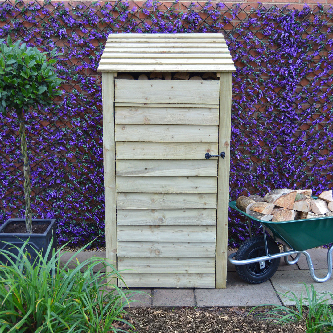 3 Ft. x 3 Ft. Wood Log Store