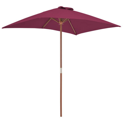 Parasol de marché rectangulaire 59,1 "x 78,7"