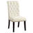 Beige And Antique Noir Dining Set