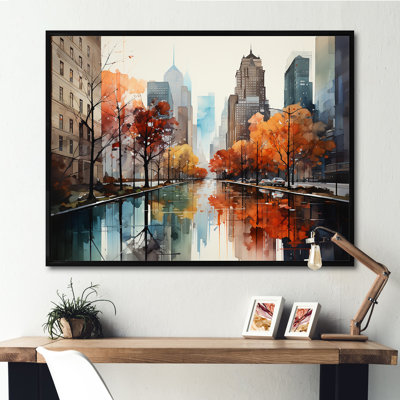 Automne, brise de New York 1 - impressions sur toile New York