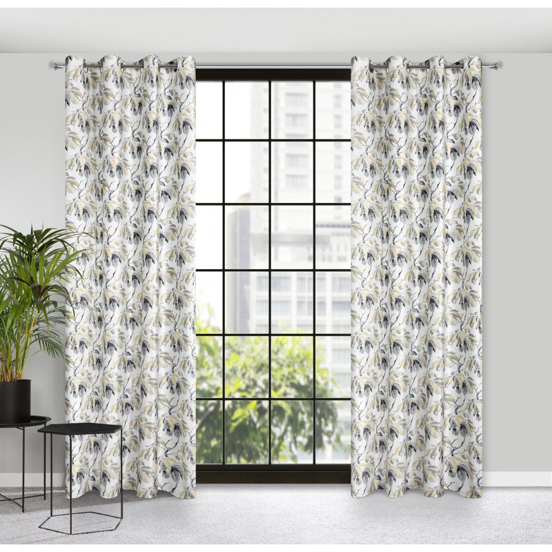 Adraya Blackout Curtains Single Panel