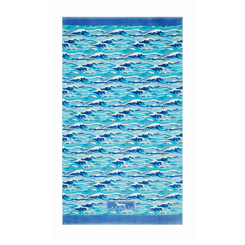  Oversized Novelty Beach Towel, Making Waves