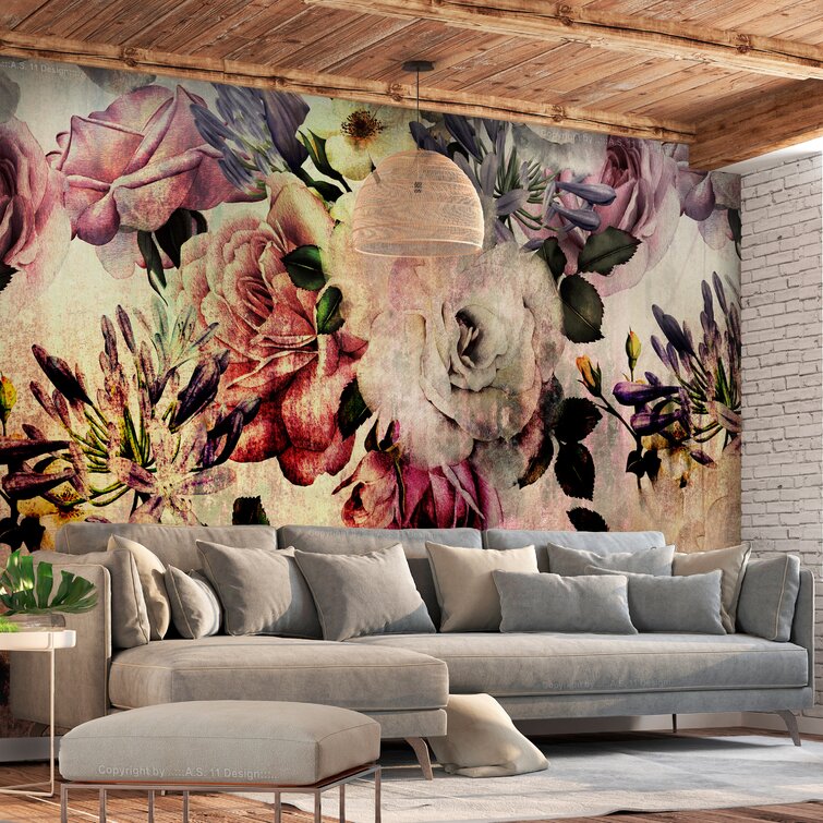 Shoppers are going wild for Wayfairs 3Deffect floral wallpaper and itll  only set you back 8  The Sun