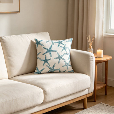 Housses de coussin Starfishs Coastals Beach