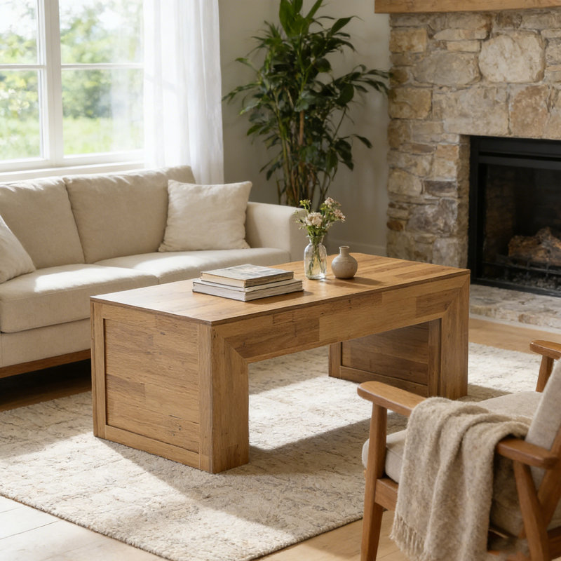Table basse de 47 pouces Farmhouse