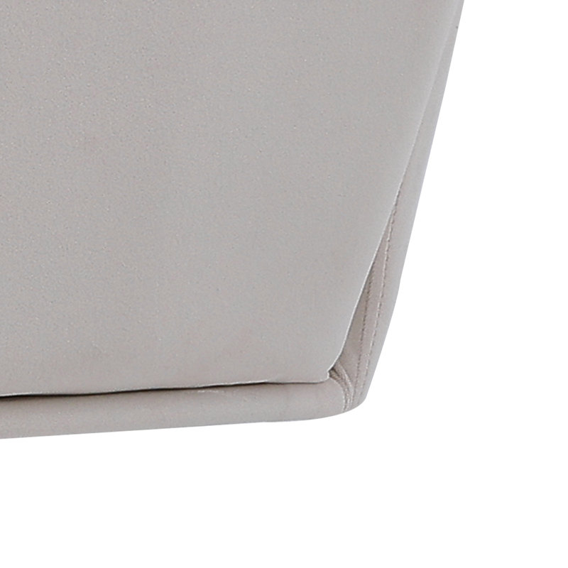 Frosted Velvet Chair Swivel, Beige