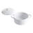 Martha Stewart Stoneware Oval Mini Casserole Set with Lids-96924943-64101203
