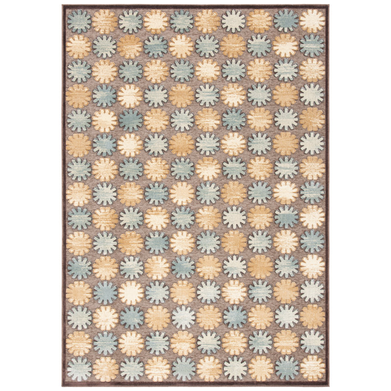 Tapis brun foncé