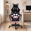 Fauteuil de jeu ergonomique Black Ear Cat-353617618-353617620