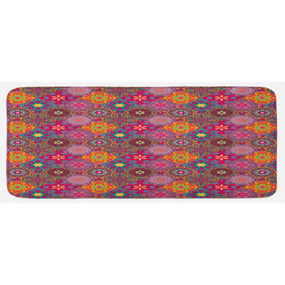 Eclectic Synthetic Kitchen Mat