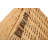 Wicker Buff Storage Hamper Basket
