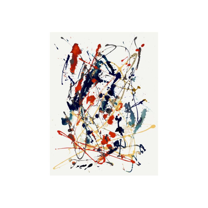 Control I Print by Dylan Grey, Glass Coat, 32" H x 24" W x 1.5" D