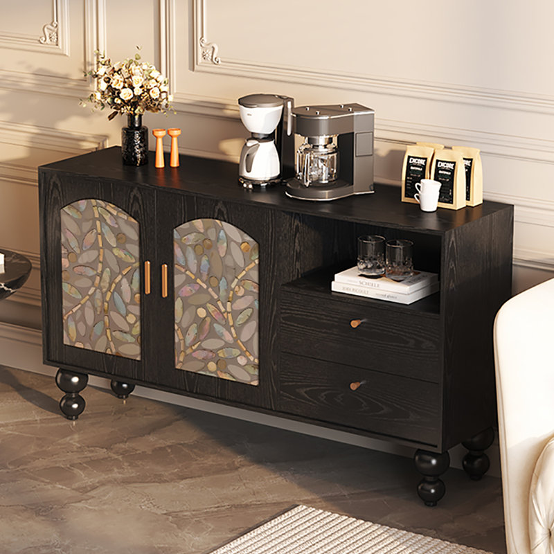 Buffet haut de gamme European, Noir