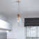 Neo 1 - Light Gold Single Pendant
