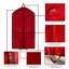 Breathable Black (Gusseted) PP Non Woven Garment Bag-1128812537