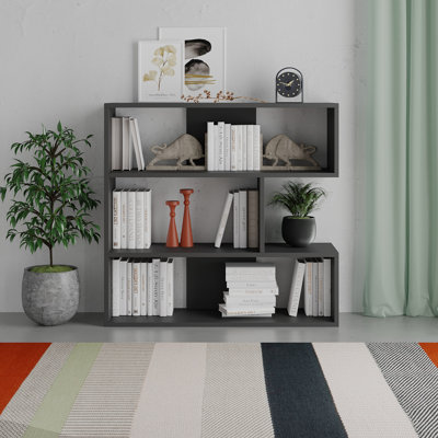 Bibliothèque géométrique H 35 "x l 37"