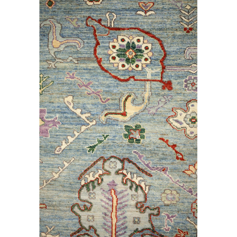 Oushak Rugs One-of-a-Kind Rectangle 12'3" X 17'9" Area Rug
