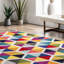 Sesto Pink/Blue/Yellow Rug-555813977