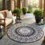 Tapis intérieur / extérieur Ornate Lamotte-589299544