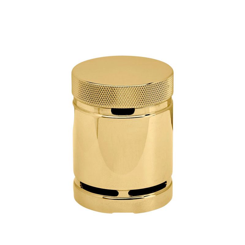 Industrial Dual Port Air Gap, Unlacquered Polished Brass