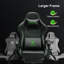 Gaming Chair, Computer Chair with Footrest and Bluetooth Speakers, High Back Ergonomic Gaming Chair, Reclining Gaming Chair with Linkage Armrests for Adults-900447849