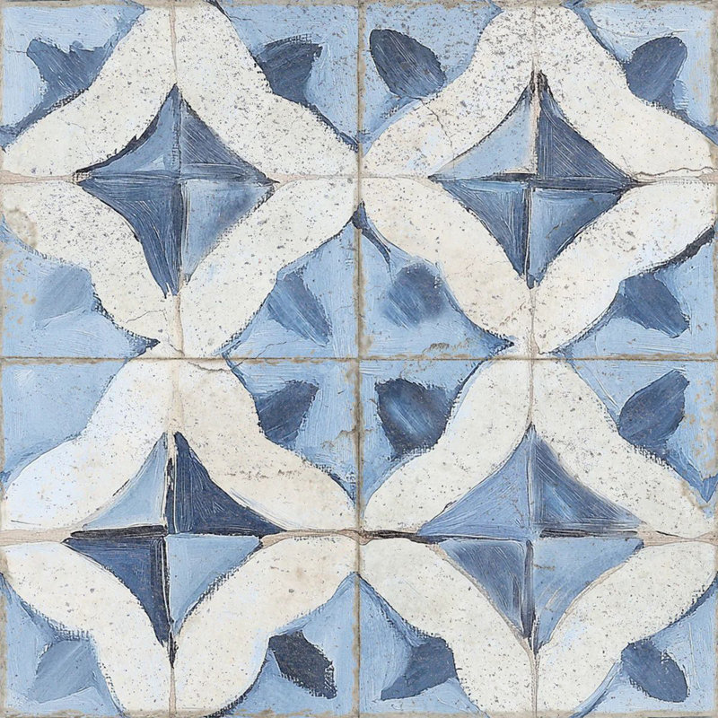 Carreau de mosaïque auto-adhésif en vinyle 4 po x 4 po