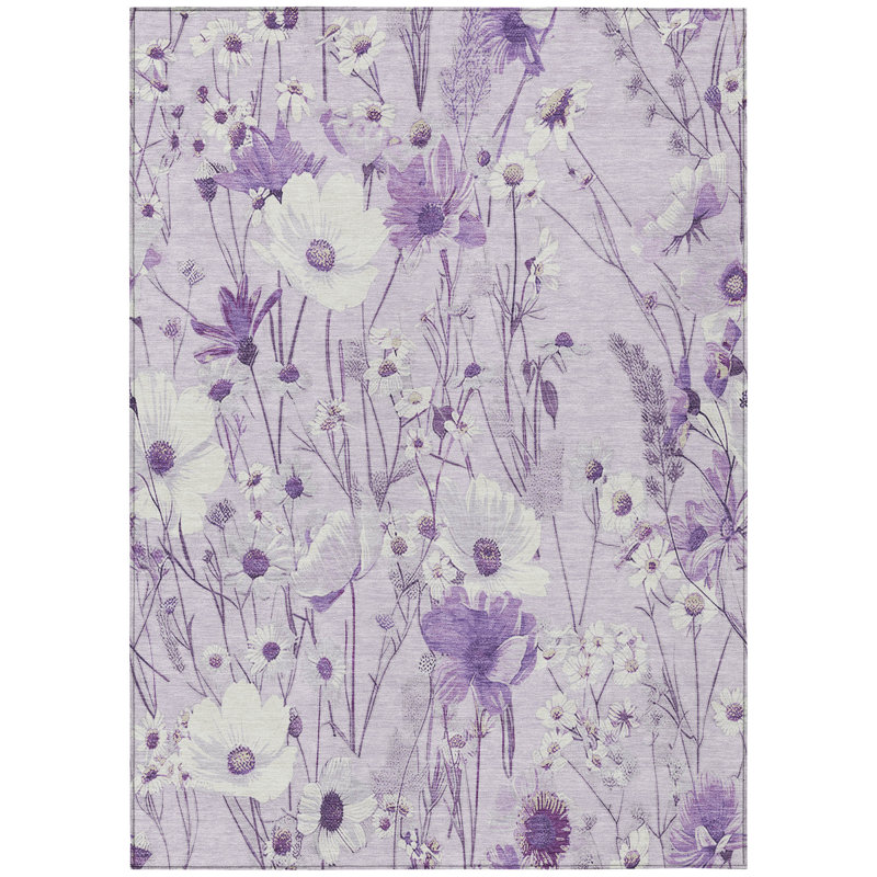 Tapis lavable intérieur / extérieur Jameera - LOOMlan, 8' x 10'