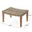 HAMPTON WOOD + WICKER OTTOMAN