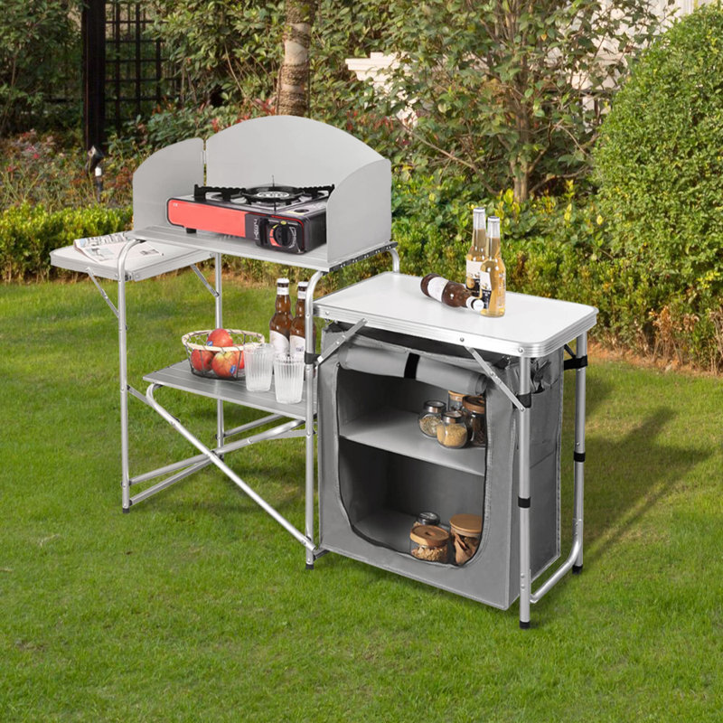 Breeins 146.5cm Outdoor Kitchen